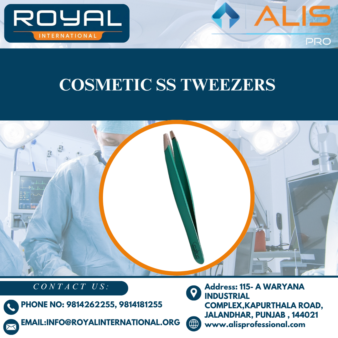 Cosmetic Ss Tweezers