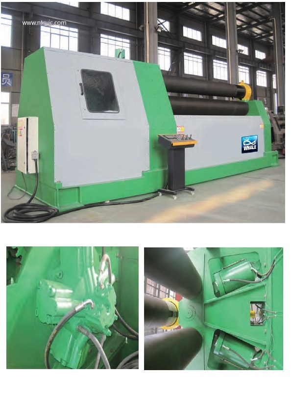 Plate Rolling Machine - Color: Blue & White