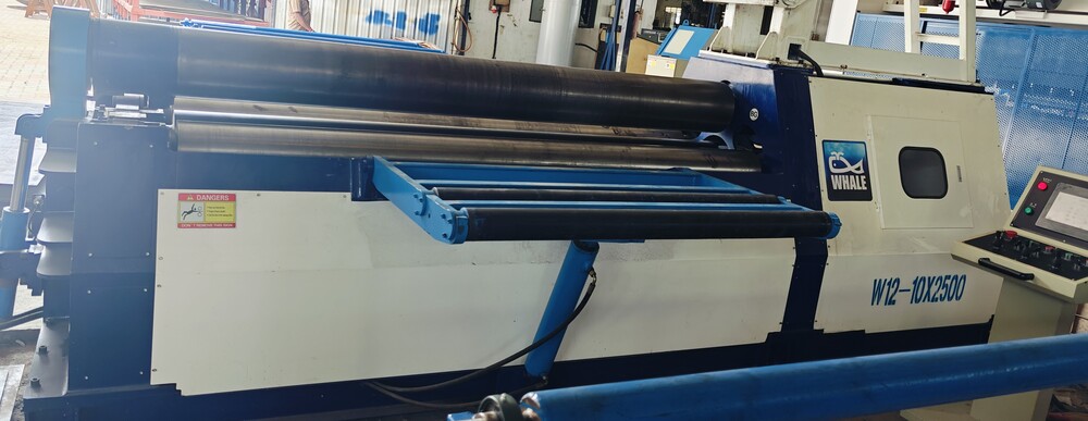 Automatic Sheet Rolling Machine - Color: Blue