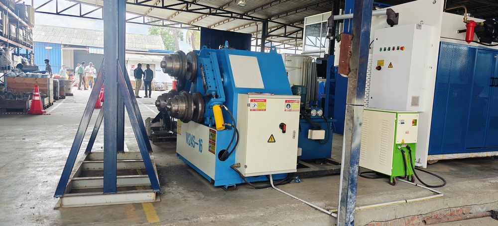 Profile Rolling Machine - Color: Blue