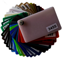 Cast Acrylic Sheet, Pmma Material - Color: Multi Color