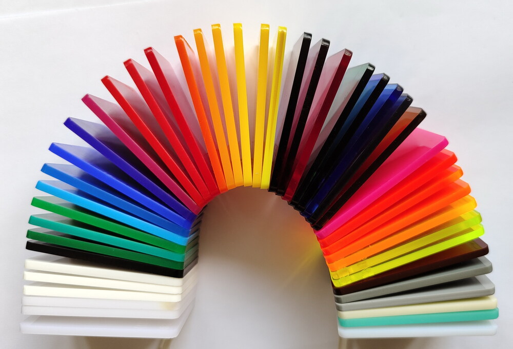 Cast Colorful Acrylic sheet, pmma material