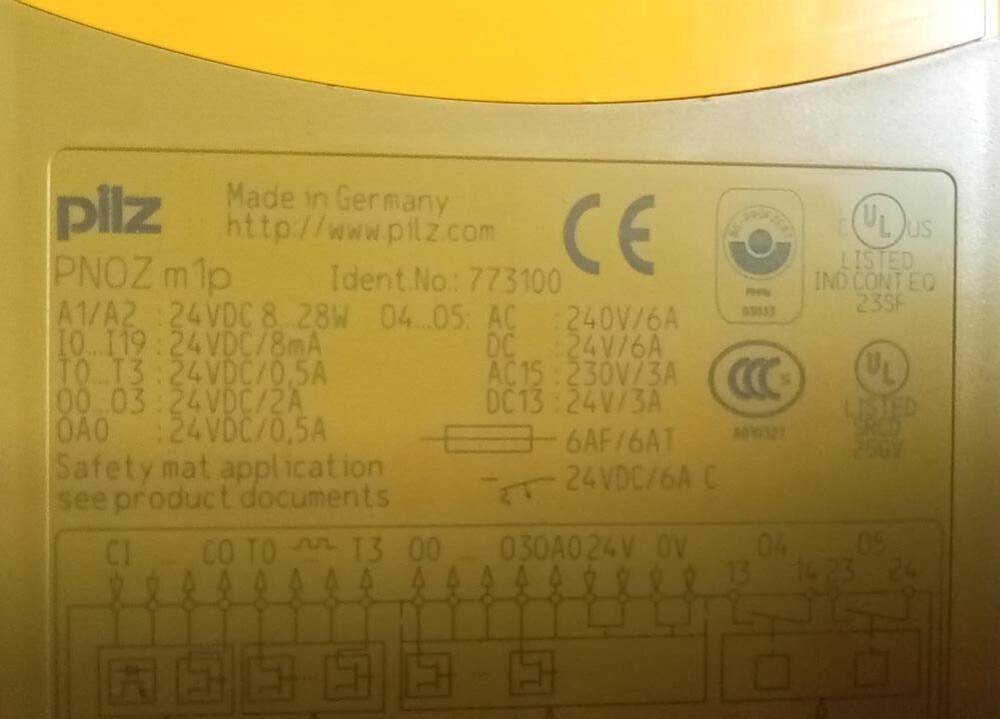 PiLZ PNOZ M1p PLC