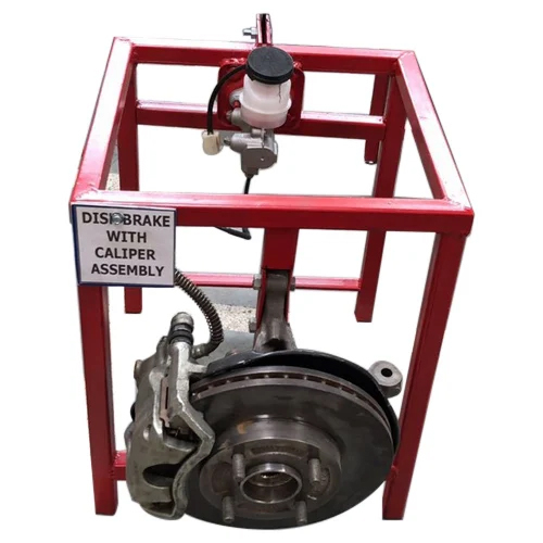 Working Model Of Disk Brake With Caliper Assembly