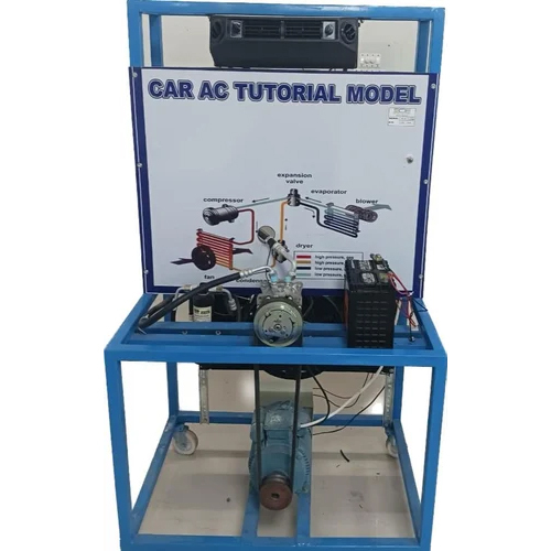 Working Model Of Car Air Conditioning Unit