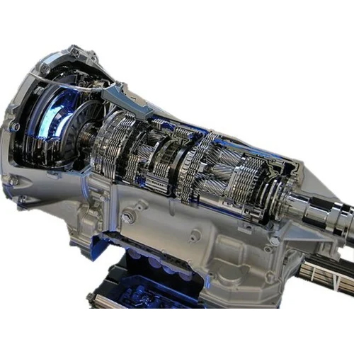 Cut Section Automatic Transmission Gear Box - Color: Silver