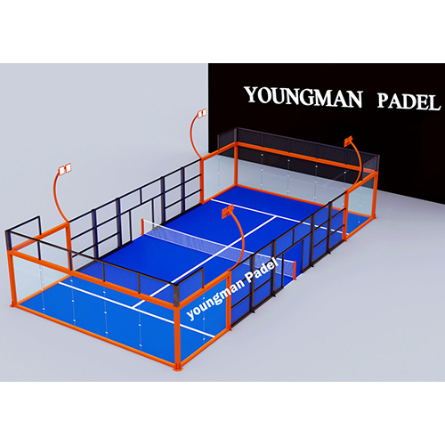 Original Design European Standard Padel Court With Combined Double Columns - Color: As Per Requirement