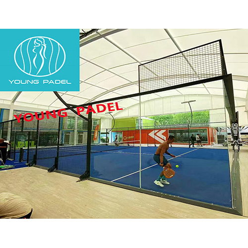 Full Views Premier Padel Official Court - Color: As Per Requirement