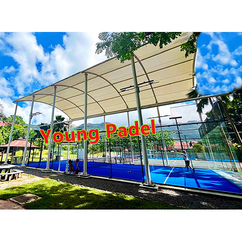 Young Padel Safe Panoramic Padel Court - Color: As Per Requirement