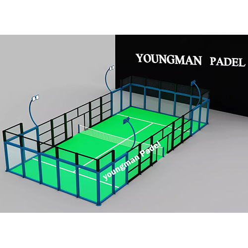 Wpt Approved Classic Padel Court - Color: As Per Requirement