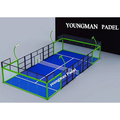 3D Designs Panoramic Padel Court With Exquisite Appearance