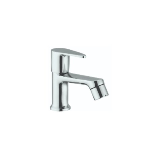 Stainless Steel Pillar Cock - 12 Inch, Glossy Finish with Socket Connection, Available in Various Colors