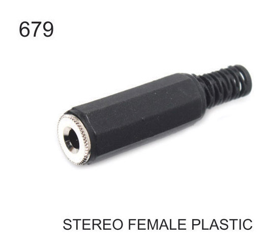 STEREO FEMALE PLASTIC