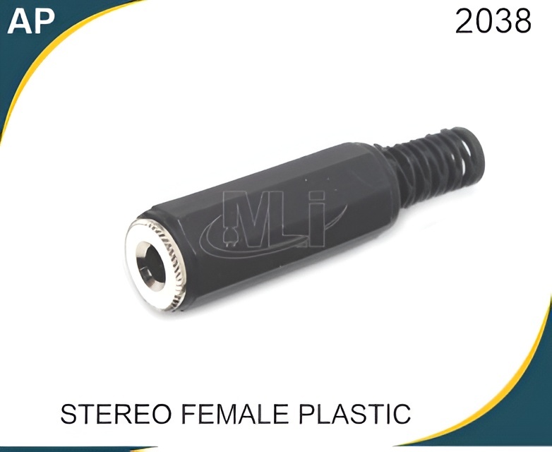 STEREO FEMALE PLASTIC