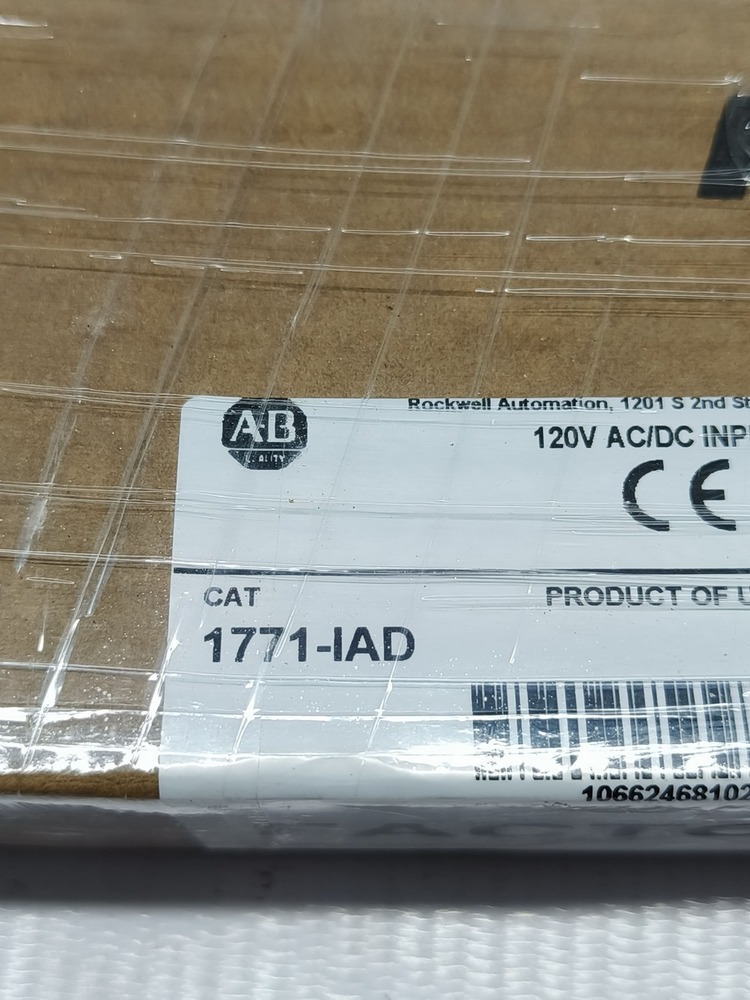 ALLEN BRADLY 1771-IAD INPUT MODULE