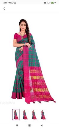 cotton silk saree