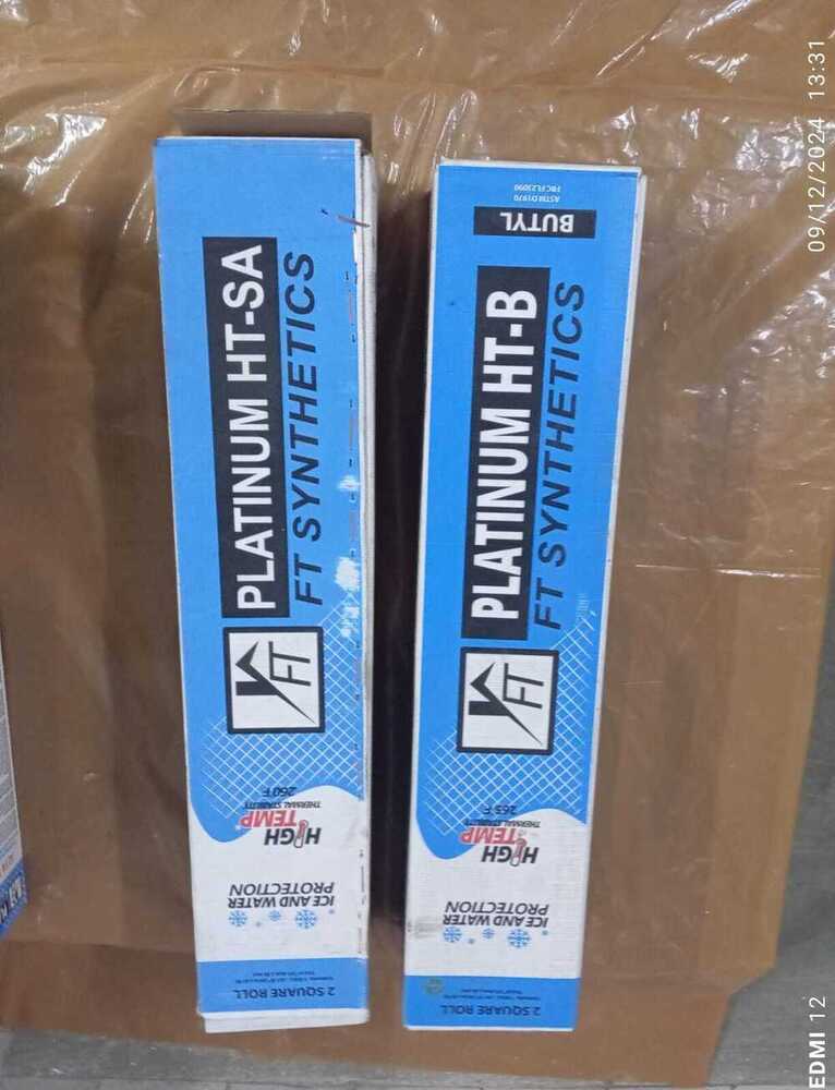 Self Adhesive Butyl Waterproofing Sheet - Color: Blue