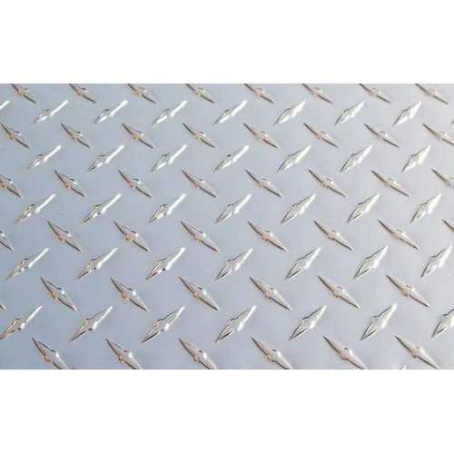 Mild Steel Rectangular Chequered Plate - Application: Construction