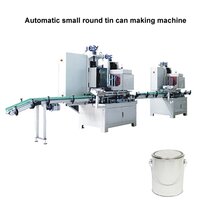 Round Paint Tin Can Making Machine - Capacity: 35-40 Pcs/min