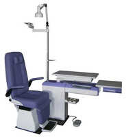 Patient Refraction Chair Unit - Color: Blue/white