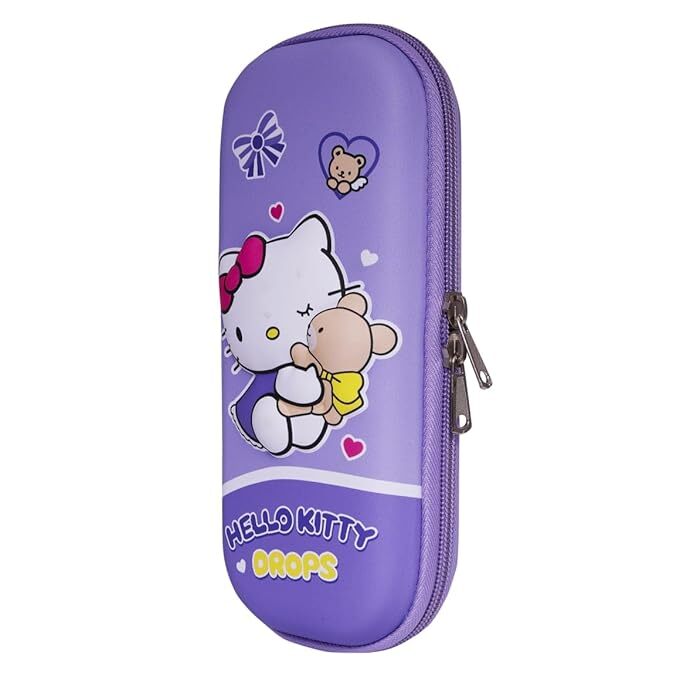 CherryBox Large Capacity 3D Cartoon Cover Hard Top Pencil Case/Box/Pouch for Kids Boys & Girls