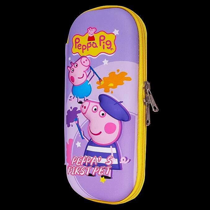 CherryBox Large Capacity 3D Cartoon Cover Hard Top Pencil Case/Box/Pouch for Kids Boys & Girls