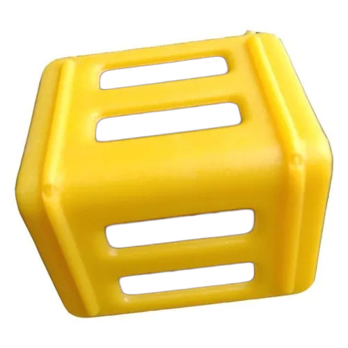 L Shape Plastic Corner - Color: Yellow