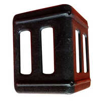 Plastic Edge Protector - Rigid Plastic Material, Standard Size, Black Color, L-shape Design | Durable Protection For Furniture Edges