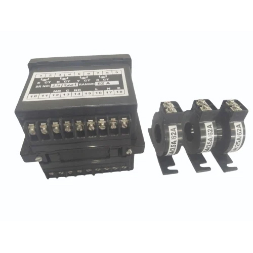 62A Motor Protection Relay - Color: Black