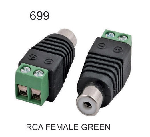 RCA FEMALE GREEN