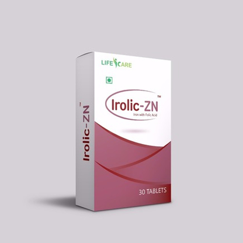 Irolic -ZN (Iron with Folic Acid)