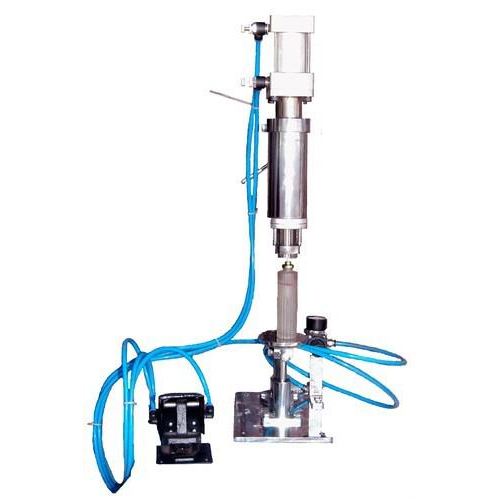 Semi Automatic Pneumatic Perfume Crimping Machine - Automatic Grade: Semi-Automatic