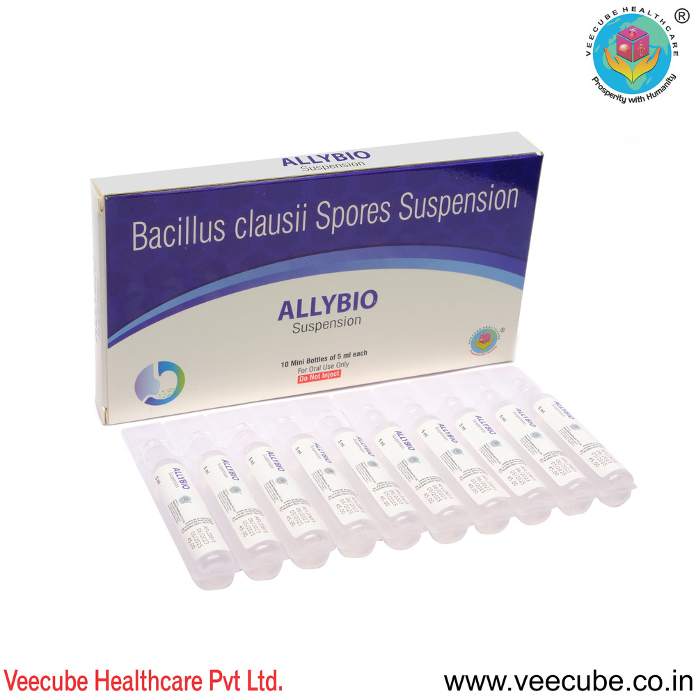 Bacillus Clausii Spores Suspension 2 Billion  (For Oral Use)