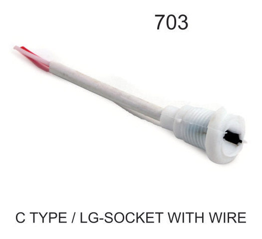 C TYPE LG SOCKET WITH WIRE