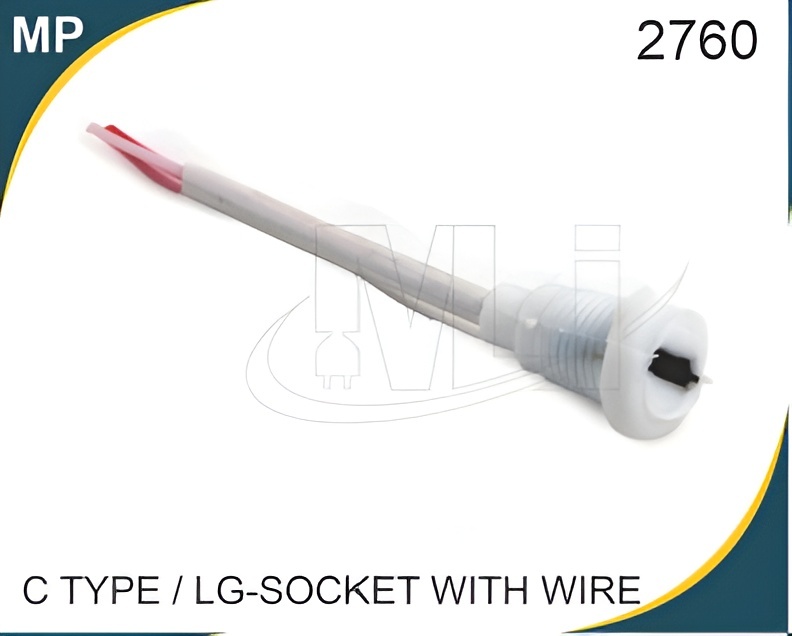 C TYPE LG SOCKET WITH WIRE