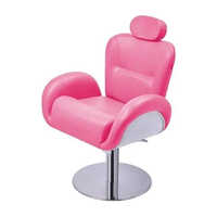 Stella Prime Bridal Chair - Genuine Leather, 25 X 28 X 19/25 Inches, Pink | Rotatable, Textured Finish, 150 Kg Capacity