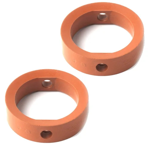 Butterfly Valve Rubber Gasket - Rubber, 7 Inch Diameter, Brown Color, 15mm Thickness | Rigid Hardness, Leak-Free Sealing, Chemical Resistance