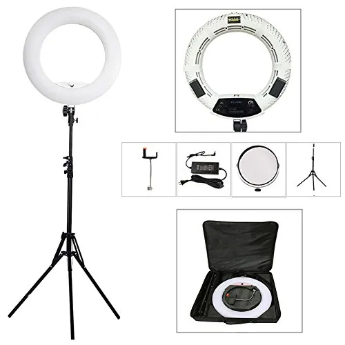 Led Ring Light - Color: Black And White