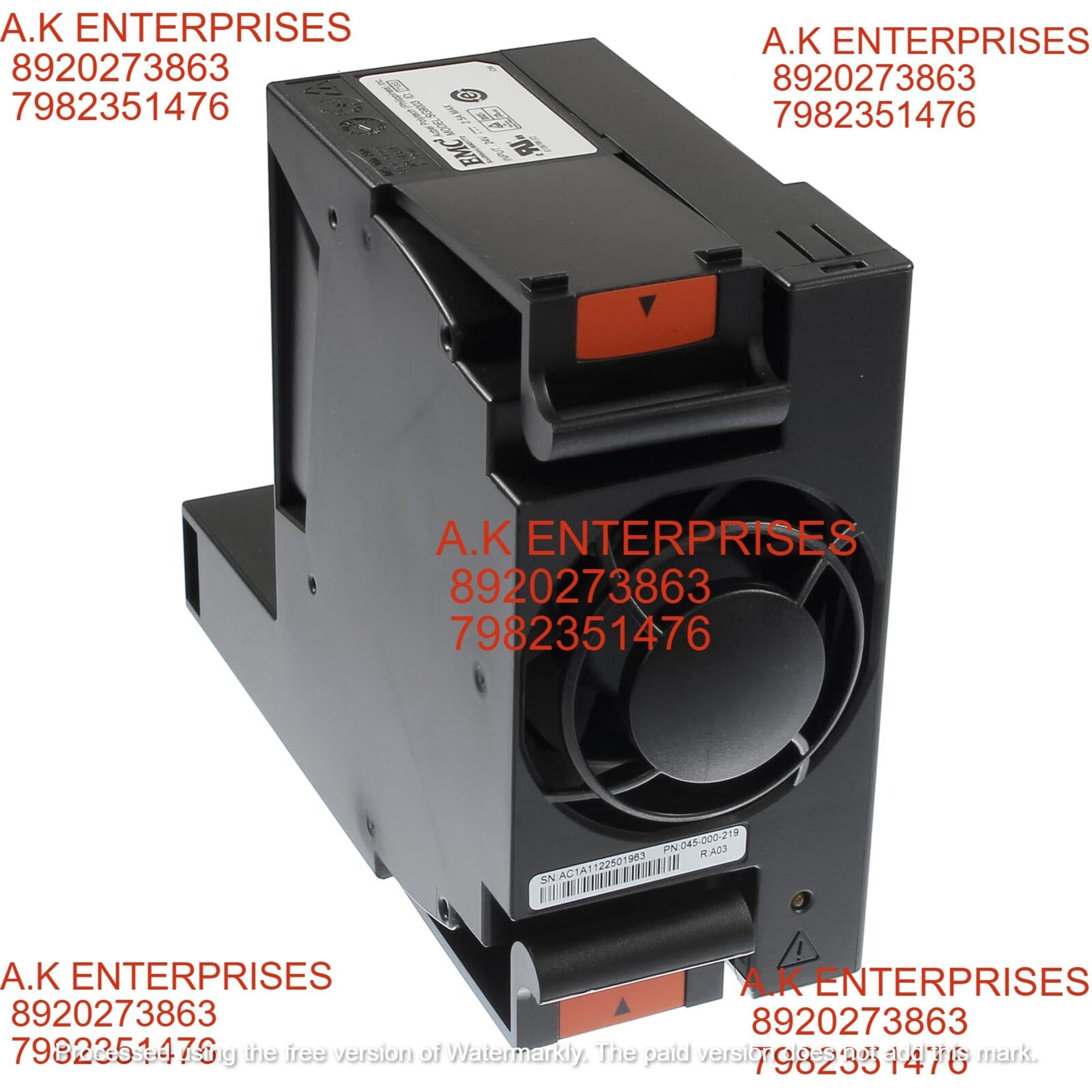  EMC Enclosure fan SG9003 Symmetrix VMAX 40K Engine CX4-960 SPE - 045-000-204 Server Fan 24V-2.5A 6Pin