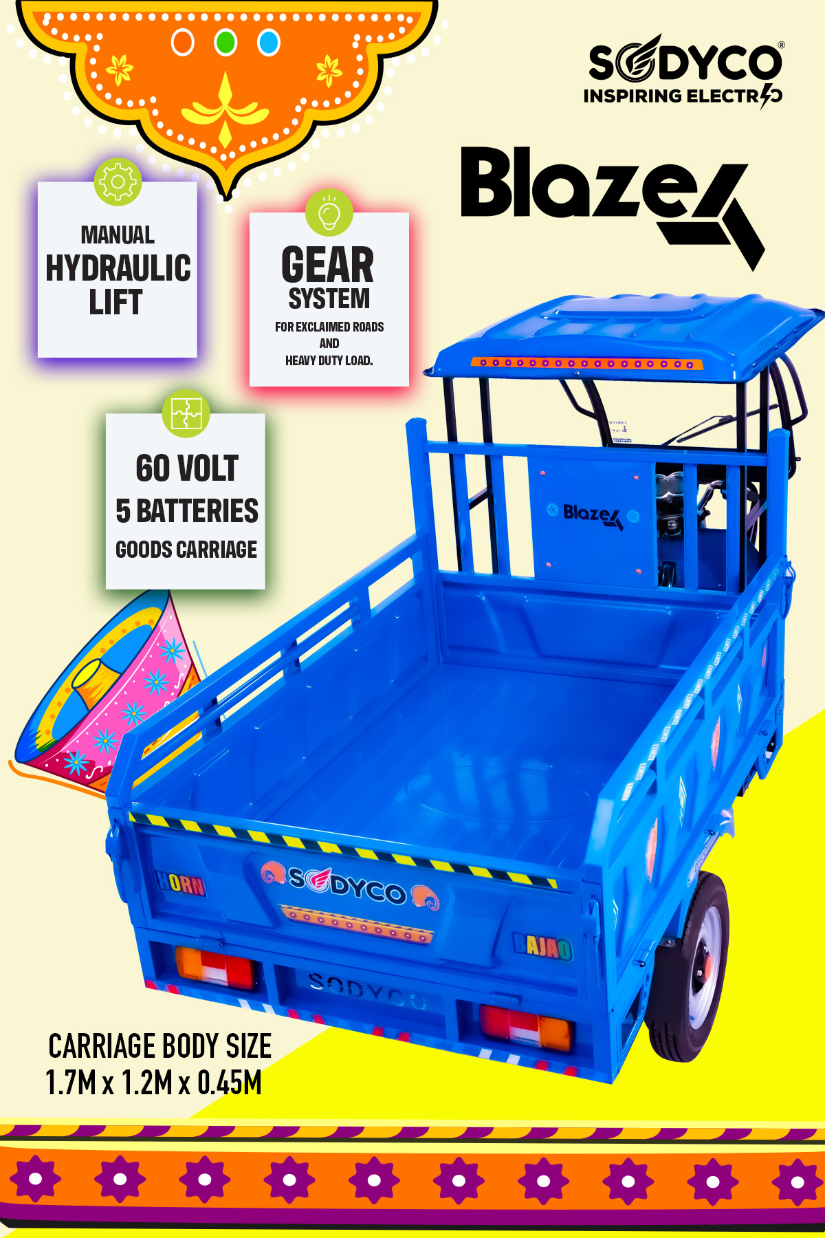 SODYCO BLAZE HEAVY DUTY LOADER