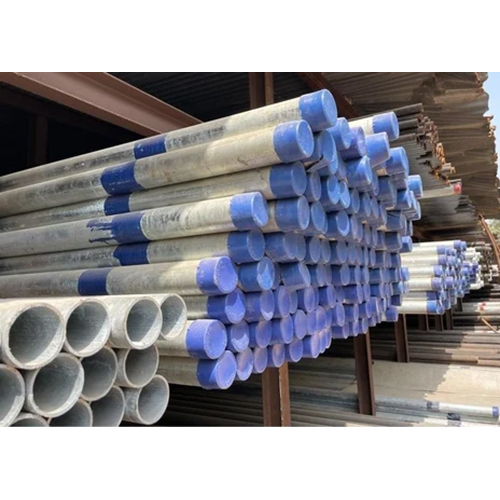 1.5 Inch Polyhouse Greenhouse Galvanized Iron Pipes - Length: 6  Meter (M)