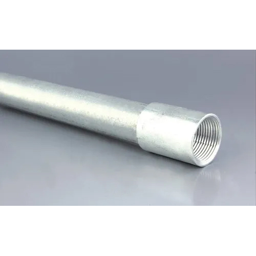 1 Inch Zinc Coated Galvanized Iron Pipe - Color: Silver