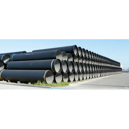 Ductile Iron Round Pipe - Color: Black