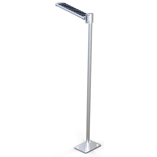 Gi Street Light Pole - Color: Silver