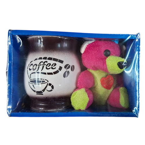 Coffee Mug And Teddy - Color: Different Available