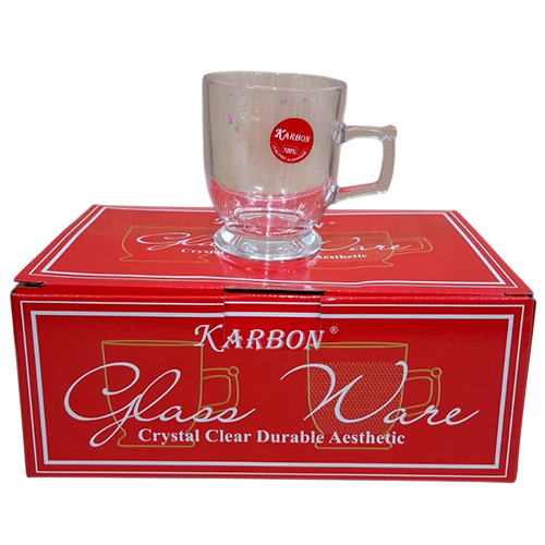 Karbon Glass Mug Set