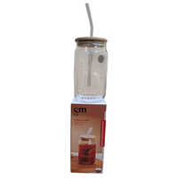 1 Pc High Borosilicate Glass Tumbler - Color: Different Available
