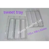 Pvc Sweet Packaging Tray - Soft Transparent Pvc, Customized Size | Ideal For Confectionery And Delicate Sweet Packaging