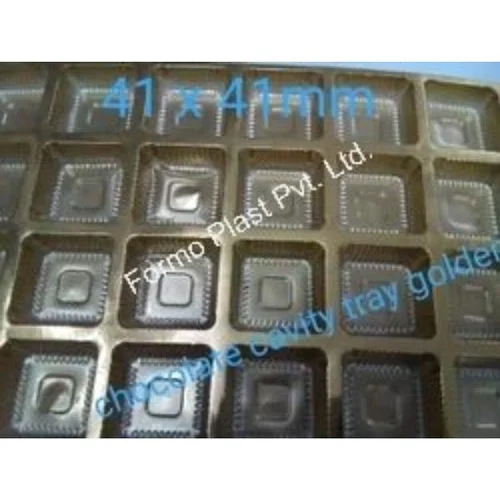 Chocolate Cavity Tray - Pvc, Standard Size | Transparent Color, Soft Hardness For Versatile Chocolate Molding And Crafting