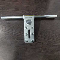 Aluminium Door Aldrop - 10 Inch | Silver Color, Polished Finish, Corrosion-resistant Material, Ideal For Residential & Commercial Use